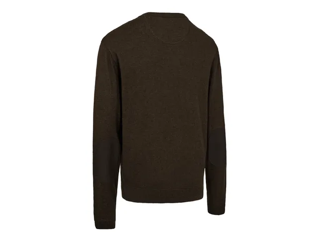 Кофта DeerHunter Harrington O-neck (595 Brown melange) Фото 2